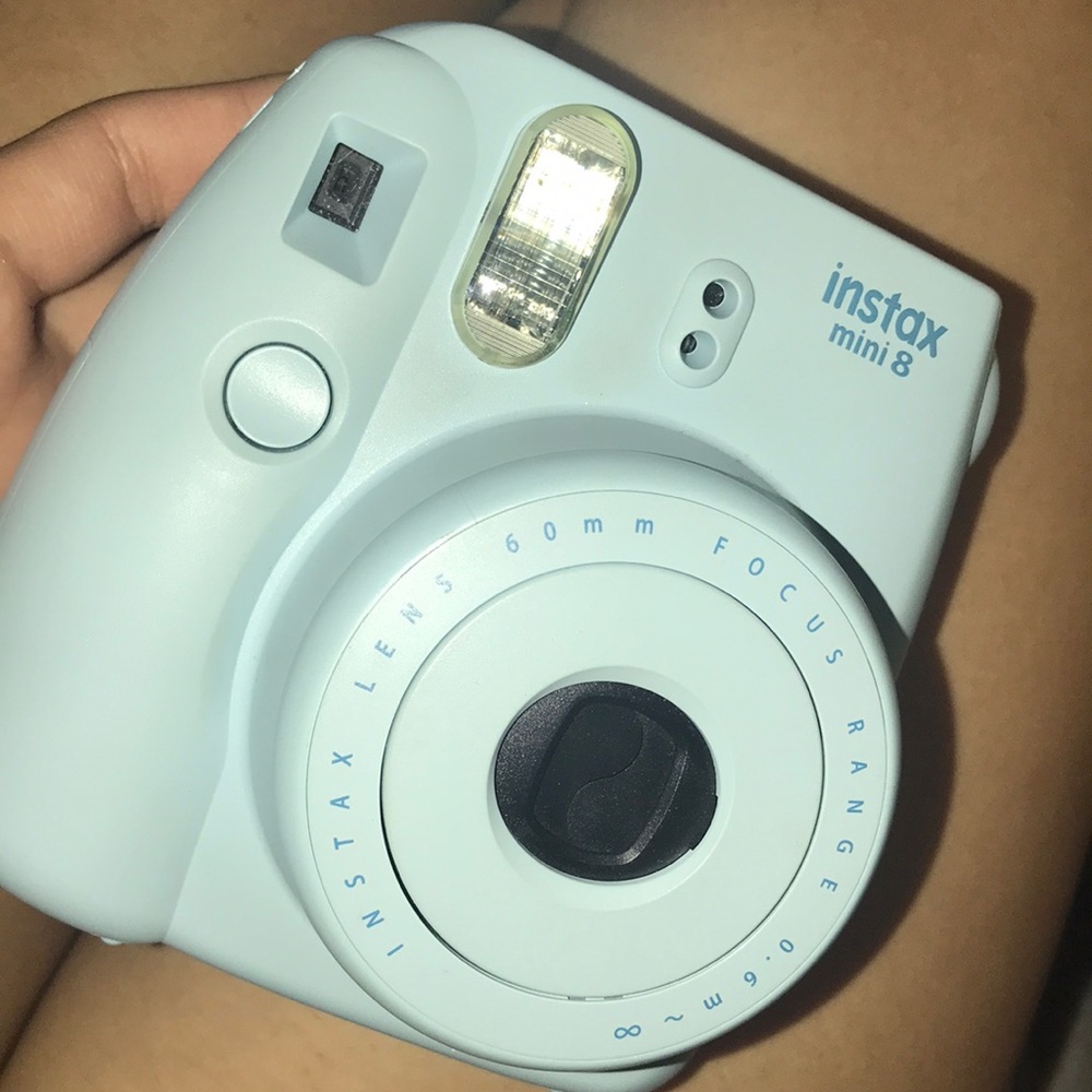 Fujifilm Instax Mini 8 (Blue) Polaroid camera